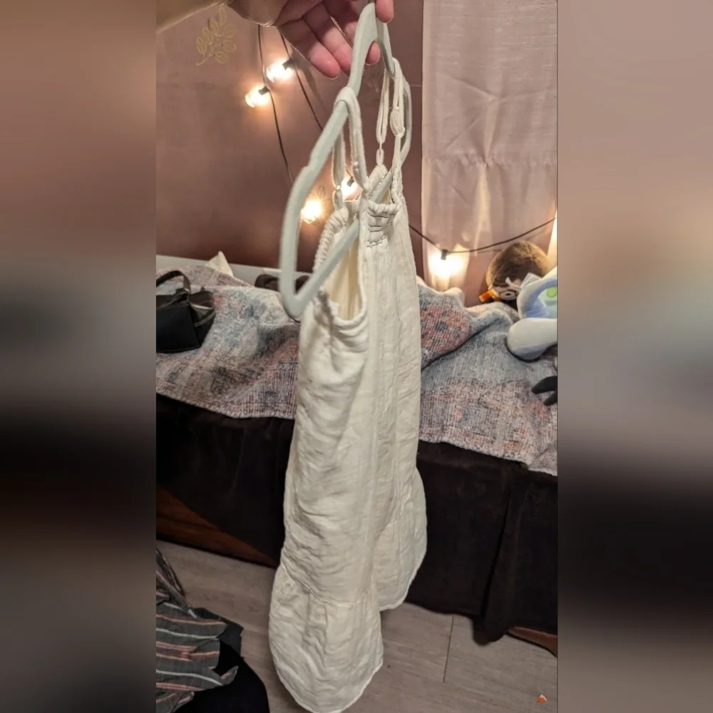 NWT Old Navy Girls Cream a line‎ dress size 8